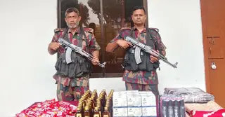 যশোর সীমান্তে সাড়ে ৭ লাখ টাকার ভারতীয় চোরাচালানি পণ্য জব্দ